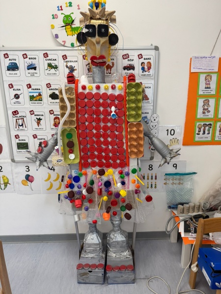 Robot Sunčica donio pobjedu skupini Gusjenice na natjecanju VG Čistoće - slika broj: 1